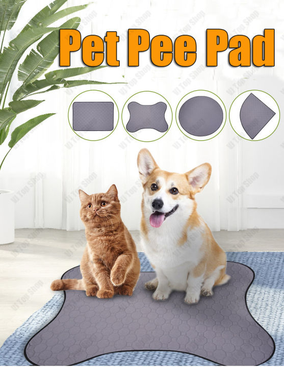 Washable Pets Pee Pad Training Mat Cat Dog Wee Wee Carpet Diaper