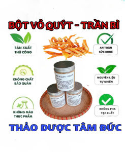 hũ 1kg bột vỏ quýt - bột trần bì