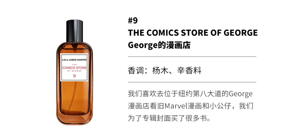 未使用 Store Lola James 9 5 The Comics Store Parfum of Lola George 