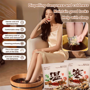 🌿Twenty-Four Flavor Foot Bath Bag Mugwort Old Ginger Safflower Herbal Foot Bath Bag Real Material Medicine Bag Raw Materials真材实料二十四味足浴包