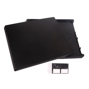 Game Machine Case Shell Game Console Replacement Full Cover Housing Fit for Pro Game Accessories with Screws Black