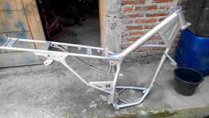 FRAME RANGKA CUSTOM KLX PnP Mesin HONDA YAMAHA KAWASAKI