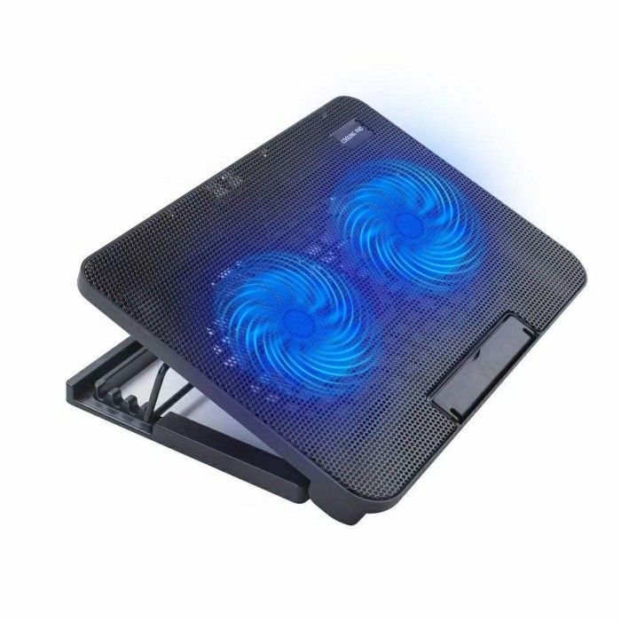 Stand Cooling Pad Cooler Kipas pendingin Laptop Notebook 2 Kipas N 99 ...