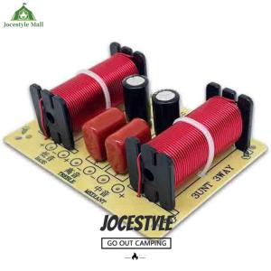 [Jocestyle Mall]3 Way Audio Crossover Circuit Speaker Treble Midrange Bass Filter Refit Modules