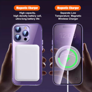 Magnetic charging treasure sixpiece Huaqiang Bei data cable charger set