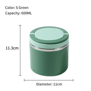 304 Stainless Steel Insulated Vacuum Lunch Box Office Worker Portable Portable Bento Box Student Large Capacity Lunch Box Set