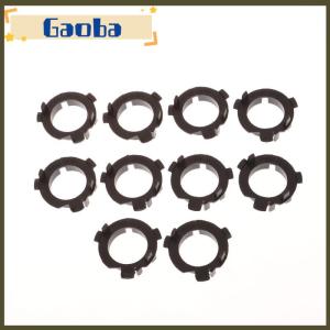 gaoba 2 4 10PCS Car LED Parts For Tucson Hyundai Santa Fe Grand SantaFe Sonata 2009-2017 H7 Car LED Headlight Bulb Holder Adapter