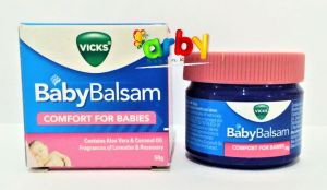 Vicks Baby Balsam-Balsem Menghangatkan Saat Batuk Pilek