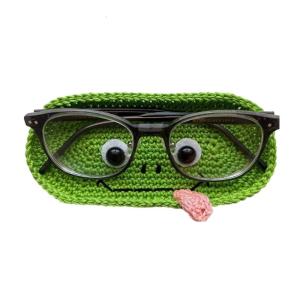 Handcrafted Knitted Glasses Stand Animal Theme Crochet Eyeglass Holder Tray Home Decors for Birthday Mother Day Gift