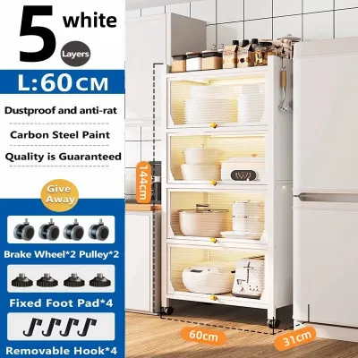 Steel Bookcase with Door Childrens Bookshelf Home Living Room Storage Cabinet Dustproof Display CabinetStorage Rack