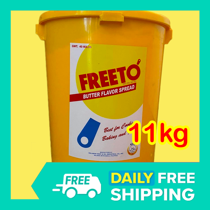 11kg FREETO MARGARINE Butter Flavor Spread For Cooking Margarine For