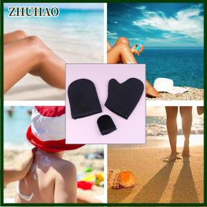 ZHUHAO Phổ biến nhung tự tan găng tay tự thuộc da Mitt tự thuộc da găng tay chăm sóc da