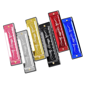 10 lỗ 20 tông Harmonica Key-Of-C Blues chuyên nghiệp đàn hạc kèn ác mô ni ca Harmonica nhạc cụ dễ chơi