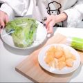 Plastik Wrap Pembungkus Makanan 30 cm Food Wrapping Roll Food Grade Plastik Buah Sayur Makanan Food Wrap Clip Roll. 