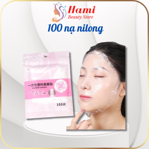 Túi 100 miệng mặt nạ nilong dùng ủ tê