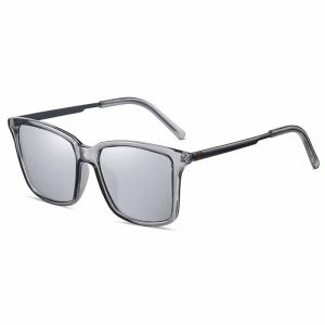 Kính Mát Crnaira M27 Nam Nữ Thời Trang Gọng Mạ Vàng Sang Trọng Chống Tia UV400 Tròng Phân Cực Đeo Siêu Nhẹ Cá Tính