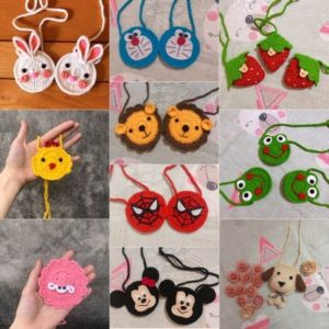 TÚI ĐỰNG TỎI CHO BÉ ( TẶNG KÈM VÒNG DÂU TẮM )