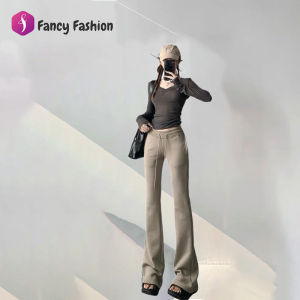 Fancy Fashion กางเกงยายาวขาม้าน้อยผ้าวอร์มอย่างดีป้าย สวยมากงานยืดหยุ่นใส่สบายนุ่มมาก