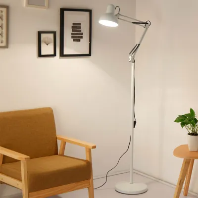 Floor lamp / Foldable Floor Lamp โคมไฟตั้งพื้น โคมไฟอ่านหนังสือ ประดับห้อง โคมไฟตั้งพื้นพับเก็บได้ ใช้กับหลอดไฟขั้ว E27