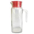 Botol Minyak Goreng Bahan Kaca + Penutup Kapasitas 1 Liter. 