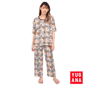 YUGANA - MARIA Setelan Wanita Jumbo Lengan Pendek