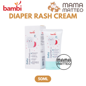 BAMBI Baby Diaper Rash Cream 50ml / Krim Ruam Popok / BAMBI BANDUNG
