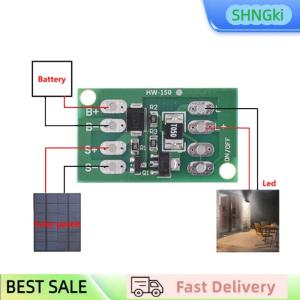 SHNGki Tự động năng lượng mặt trời bảng điều khiển đèn LED công tắc điều khiển sạc pin sạc mô-đun điều khiển
