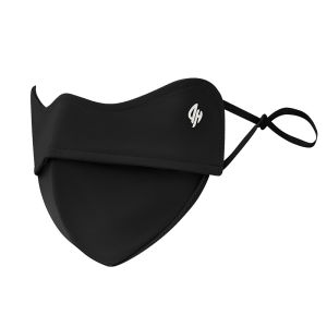 Sunscreen face mask full face UV protection female ice silk black rubber hat integrated neck protection face Gini riding mask