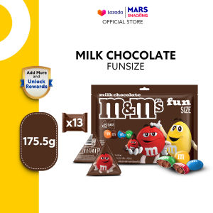 M&MS Milk Chocolate Fun Size 175.5g Chocolate / Milky / Party