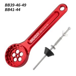 WEYAN 5 trong 1 Dụng cụ tháo rời trục giữa xe đạp Tiện lợi Di động Cờ lê khung đáy Công cụ loại bỏ bộ hấp thụ Bền bỉ Dụng cụ giá đỡ xe đạp Dụng cụ sửa chữa
