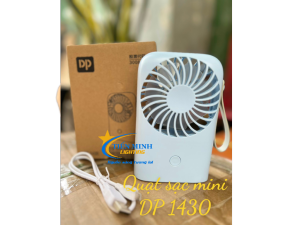 Quạt mini cầm tay DP-1430/DP-7628/DP-7629 sạc tích điện NHỎ GỌN MANG ĐI DU LỊCH ĐI CHƠI THOẢI MÁI