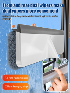 Window Cleaner Water-injector Cleaning Tools Thoroughly Removes Stains Detachable Adjustable