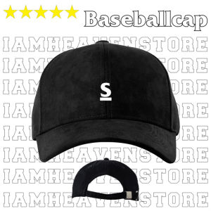 Topi Huruf S Gaya Korea Untuk Pria Wanita Baseballcap Style Jepang Inisial Font Polocap