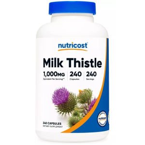 Viên uống giải độc gan Nutricost Milk Thistle 240 Viên tăng cường chức năng gan - - Hỗ trợ trí não giúp đầu óc bạn luôn nhạy bén - Thúc đẩy sức mạnh của xương và thậm chí là làn da sáng mịn - Giảm nguy cơ mắc các bệnh về gan