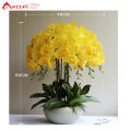 Hoa giả, chậu hoa lan hồ điệp cao su cao cấp cao 60cm loại xịn đẹp giống thật trang trí nhà cửa, phòng khách, decor văn phòng, cửa hàng, khách sạn, spa sang trọng, bình lan hồ điệp làm quà tặng khai trương, khánh thành Anzzar BL-01. 