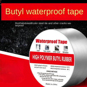 กาวซ่อมแซมท่อหลังคาแข็งแรง เทปบิวทิลกันน้ำซุปเปอร์ เทปบิวทิลกันน้ำซุปเปอร์