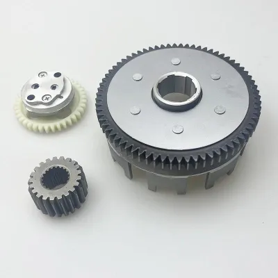 TMX155 70T /TMX 155 Clutch Housing Assembly With Lining Set Rusi Tc125/150 TMX 155 Speed Clutch Housing 70t /pinion Gear 21t /oil Pump Assy 37t