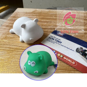 Tượng thạch cao mini 3d sử tử đáng yêu ( không kèm màu và cọ )