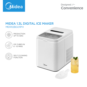 Midea 1.3L Countertop Digital Ice Maker