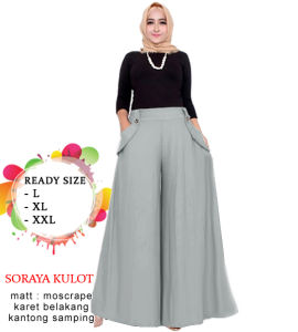 Soraya Kulot - Central Grosir Fashion (CGF) - Ukuran L-3XL - Matt Moscrepe