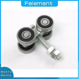 1pcs M12x80 Steel Tile Roller Wheel Sliding Door Hang Rail Bearing Wheel