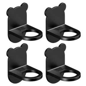 Gói của 4 tự dính Gel tắm chủ chai dầu gội lưu trữ Hanger thân chống thấm nước rửa tổ chức cho phòng tắm sử dụng