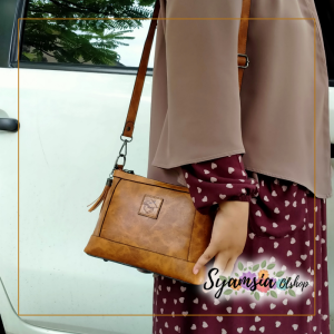 Tas Wanita Terbaru 2025 Kekinian Tas Selempang Casual Kulit Tas Pesta Kondangan Mewah Elegan Monzaya wiwit tresna