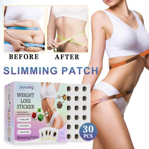 30pcs Extra Strong Slimming Slim Patch Chinese Herbal Fat Burning Sticker Fat Burning Slimming Products Body Belly Waist Losing Weight Cellulite Burn Thin Body Slim Patch