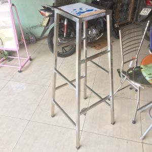 GHẾ THẮP NHANG VUÔNG INOX CAO 100cm - GN10025V