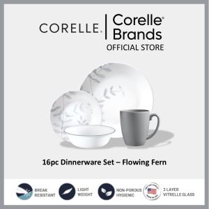 CORELLE 16pc Dinnerware Set – Flowing Fern