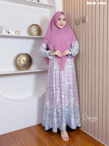 GAMIS SET SYARI ILYONA BY VASYA TERBARU / GAMIS LEBARAN SET SYARI