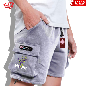Meentut Apparel Cargo Pendek Premium Fleece Cowok/Cewek Dewasa 280 Distro Bandung Short