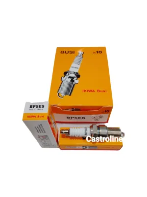 10PCS 1 KOTAK BUSI BP5ES BUSI DRAT PANJANG MOTOR NINJA R / RR / 2TAK / VESPA / SATRIA HIU LUMBA / RX KING / IKIWA