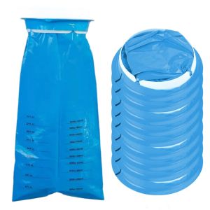 10-Pack Disposable Vomit Bags for Motion Sickness Emergencies Leak-Proof Odor-Resistant Compact Eco-Friendly Design